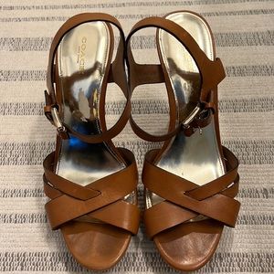 Coach Dani Platform Heels Size 10